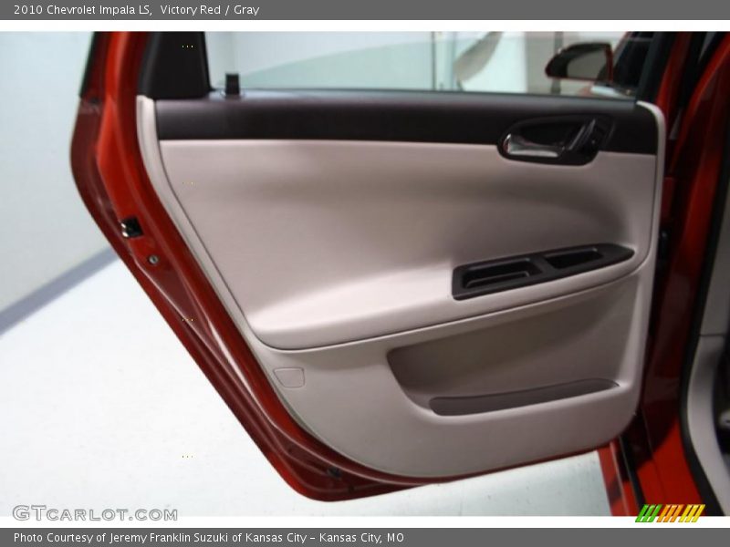 Victory Red / Gray 2010 Chevrolet Impala LS