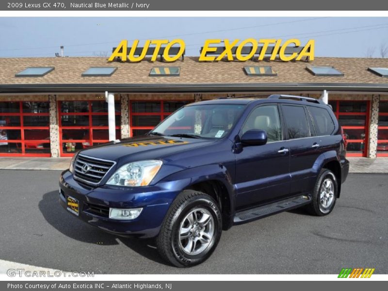 Nautical Blue Metallic / Ivory 2009 Lexus GX 470