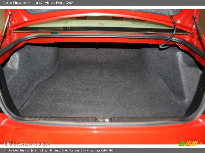 Victory Red / Gray 2010 Chevrolet Impala LS