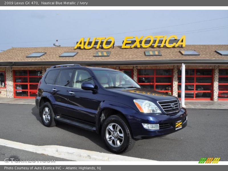 Nautical Blue Metallic / Ivory 2009 Lexus GX 470
