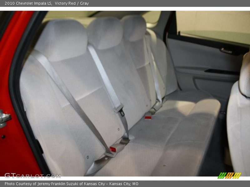 Victory Red / Gray 2010 Chevrolet Impala LS