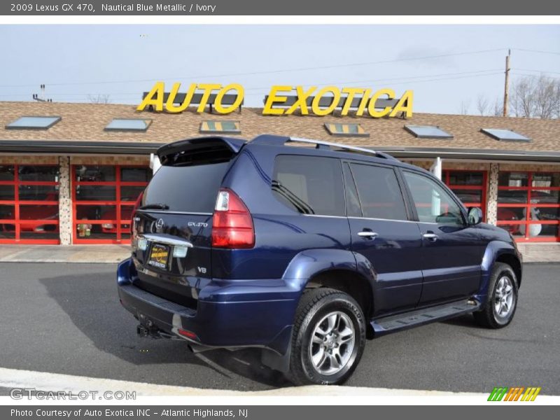 Nautical Blue Metallic / Ivory 2009 Lexus GX 470