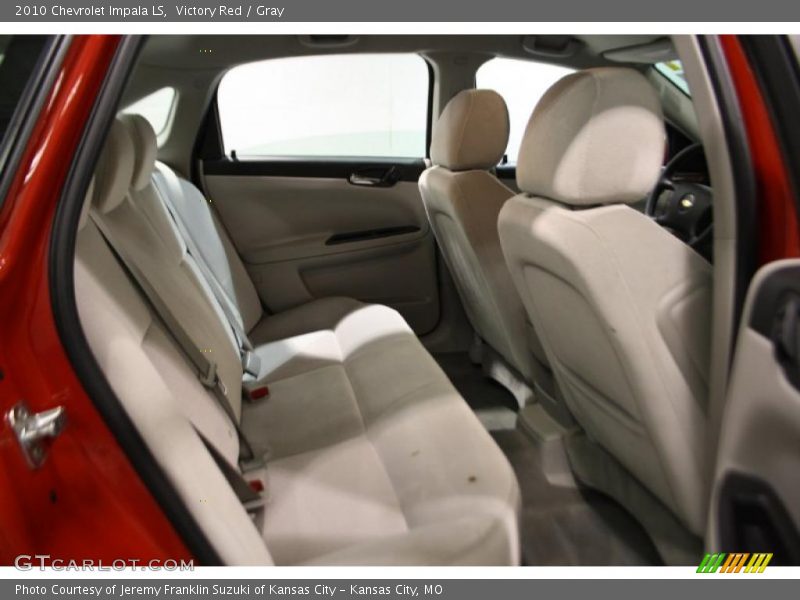 Victory Red / Gray 2010 Chevrolet Impala LS