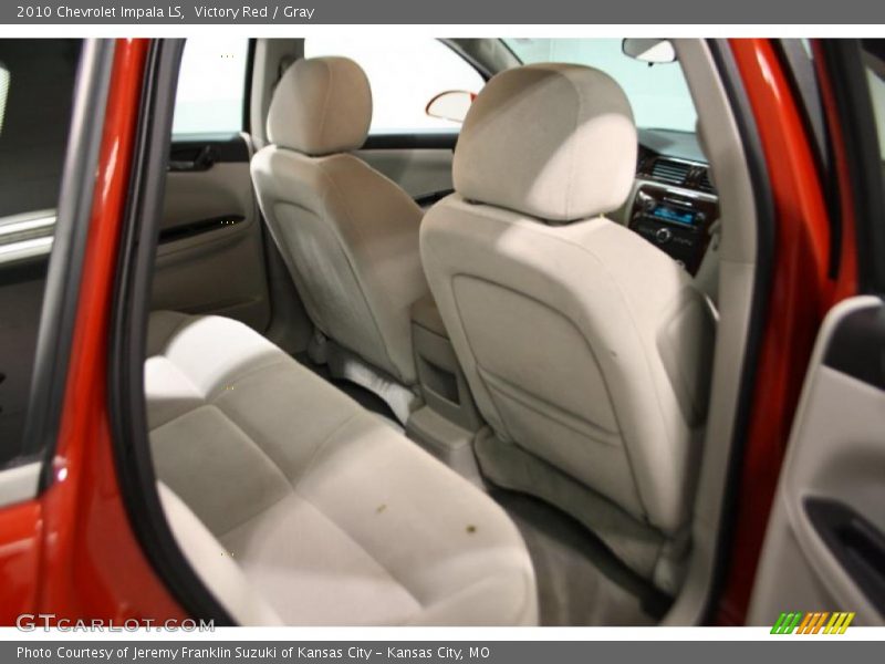 Victory Red / Gray 2010 Chevrolet Impala LS
