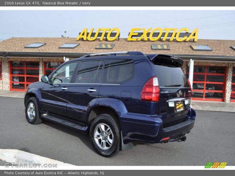 Nautical Blue Metallic / Ivory 2009 Lexus GX 470