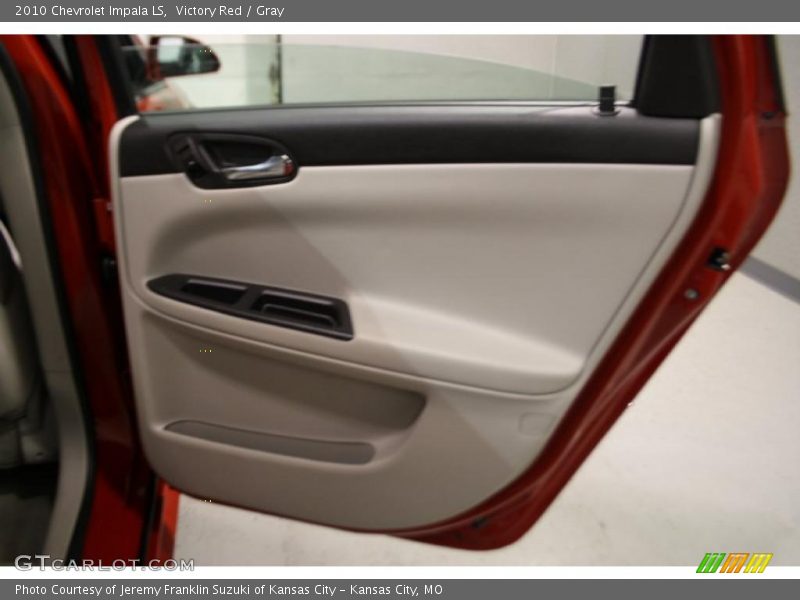 Victory Red / Gray 2010 Chevrolet Impala LS