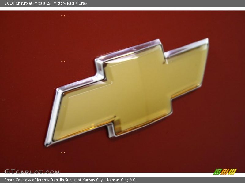 Victory Red / Gray 2010 Chevrolet Impala LS
