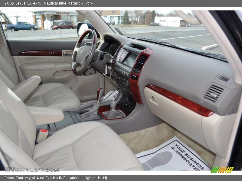 Nautical Blue Metallic / Ivory 2009 Lexus GX 470