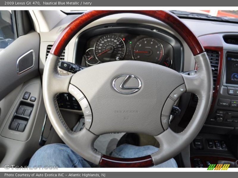 Nautical Blue Metallic / Ivory 2009 Lexus GX 470