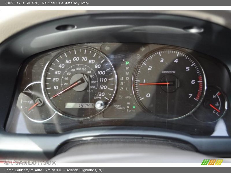 Nautical Blue Metallic / Ivory 2009 Lexus GX 470