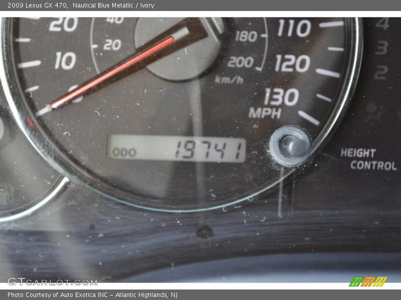 Nautical Blue Metallic / Ivory 2009 Lexus GX 470