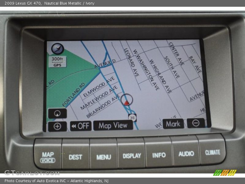 Nautical Blue Metallic / Ivory 2009 Lexus GX 470