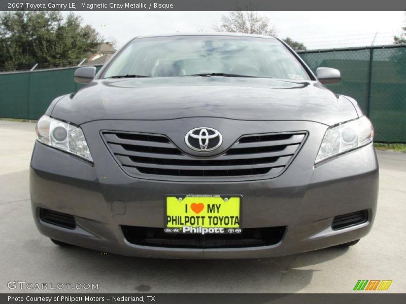 Magnetic Gray Metallic / Bisque 2007 Toyota Camry LE