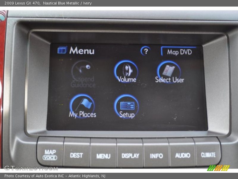 Nautical Blue Metallic / Ivory 2009 Lexus GX 470