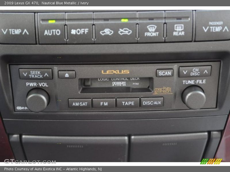 Nautical Blue Metallic / Ivory 2009 Lexus GX 470