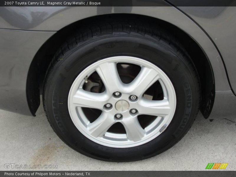 Magnetic Gray Metallic / Bisque 2007 Toyota Camry LE