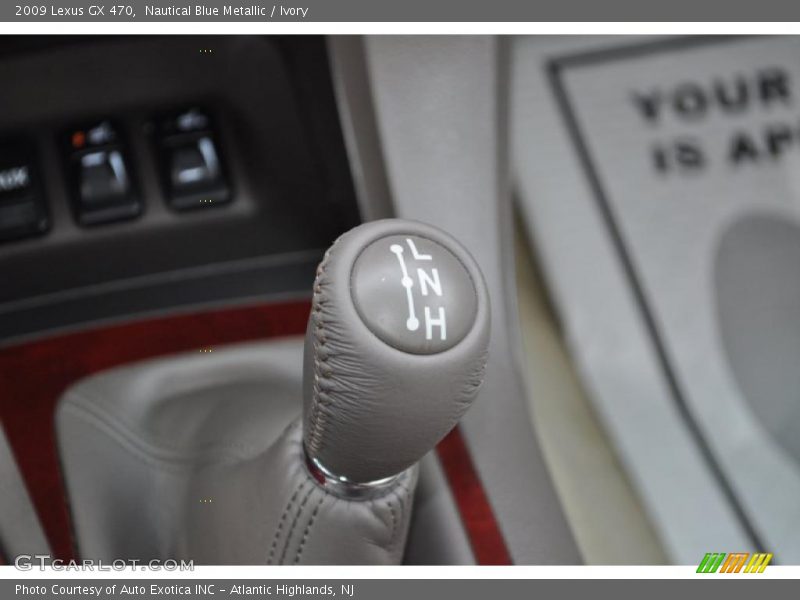 Nautical Blue Metallic / Ivory 2009 Lexus GX 470