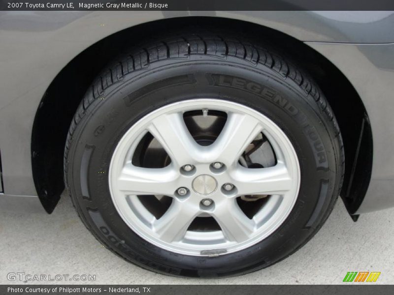 Magnetic Gray Metallic / Bisque 2007 Toyota Camry LE