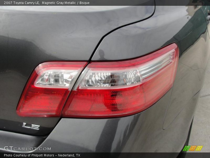 Magnetic Gray Metallic / Bisque 2007 Toyota Camry LE