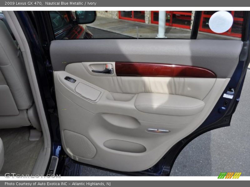 Nautical Blue Metallic / Ivory 2009 Lexus GX 470