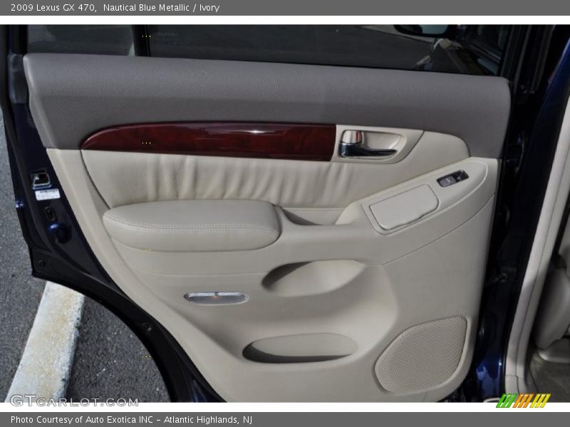 Nautical Blue Metallic / Ivory 2009 Lexus GX 470