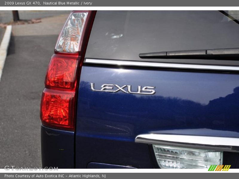 Nautical Blue Metallic / Ivory 2009 Lexus GX 470