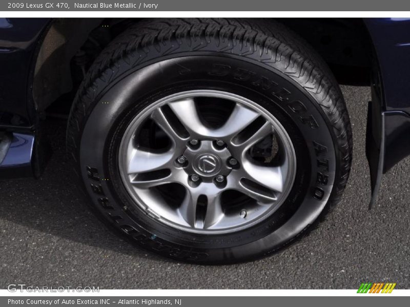 Nautical Blue Metallic / Ivory 2009 Lexus GX 470