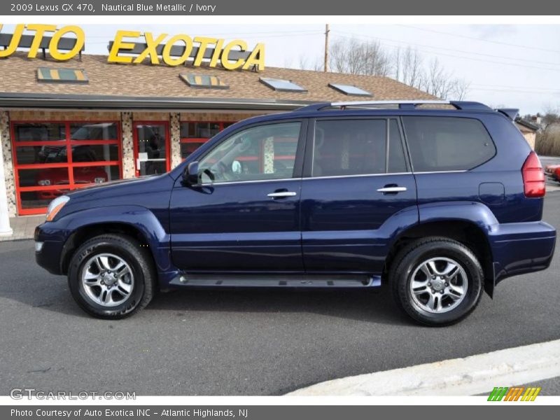Nautical Blue Metallic / Ivory 2009 Lexus GX 470