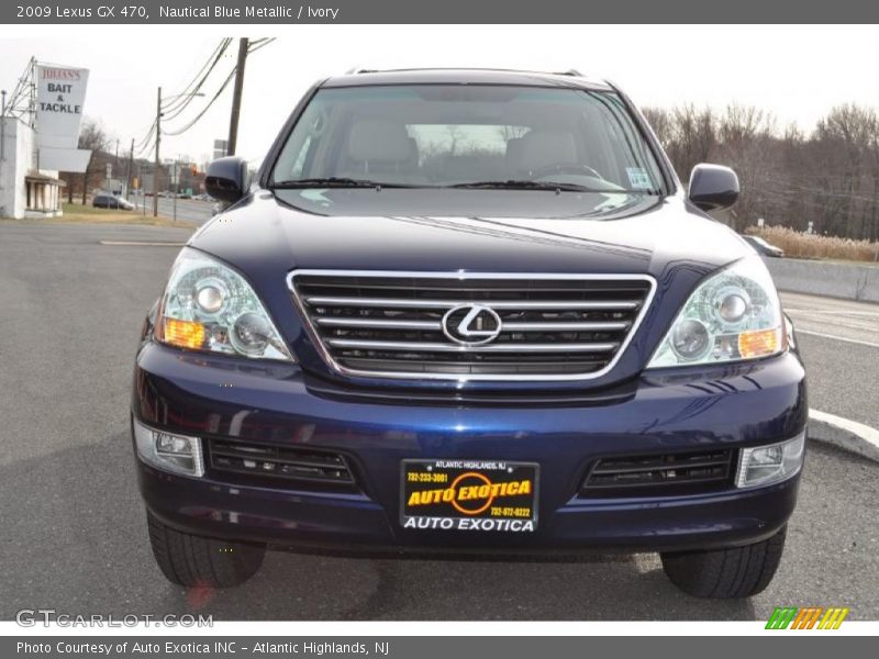 Nautical Blue Metallic / Ivory 2009 Lexus GX 470