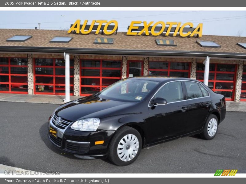 Black / Anthracite 2005 Volkswagen Jetta 2.5 Sedan