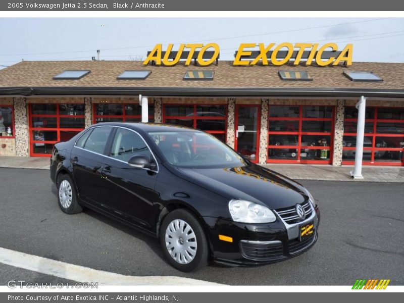 Black / Anthracite 2005 Volkswagen Jetta 2.5 Sedan