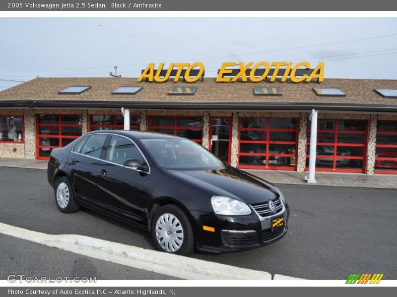 Black / Anthracite 2005 Volkswagen Jetta 2.5 Sedan