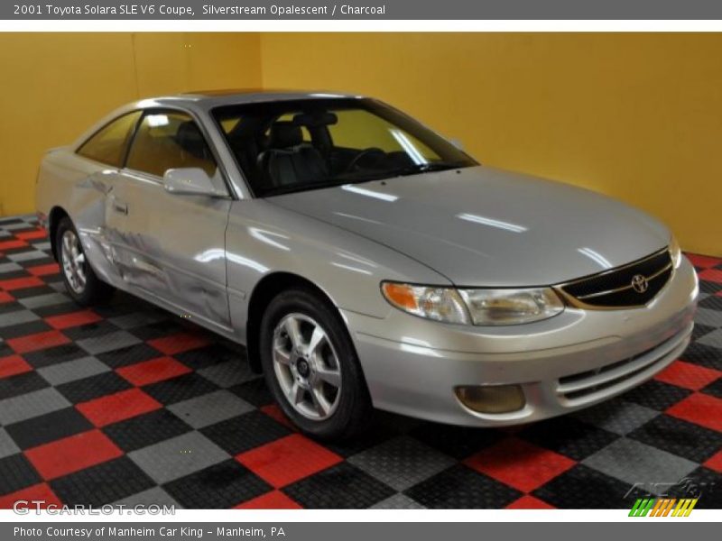 Silverstream Opalescent / Charcoal 2001 Toyota Solara SLE V6 Coupe