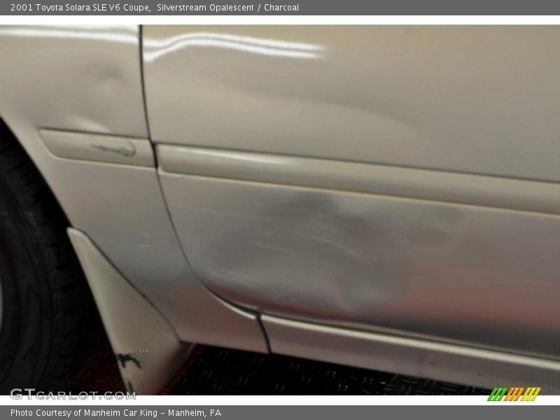 Silverstream Opalescent / Charcoal 2001 Toyota Solara SLE V6 Coupe