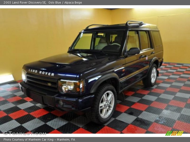 Oslo Blue / Alpaca Beige 2003 Land Rover Discovery SE