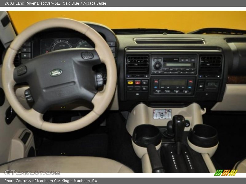 Oslo Blue / Alpaca Beige 2003 Land Rover Discovery SE