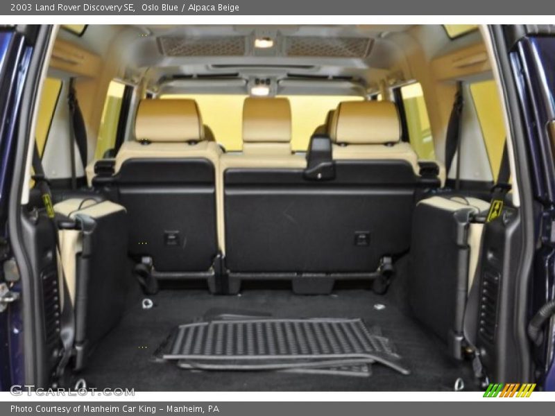 Oslo Blue / Alpaca Beige 2003 Land Rover Discovery SE