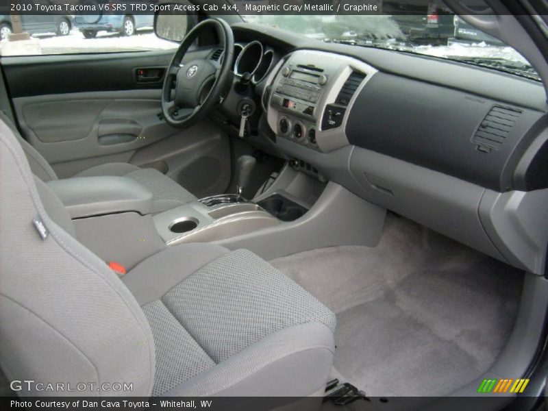 Magnetic Gray Metallic / Graphite 2010 Toyota Tacoma V6 SR5 TRD Sport Access Cab 4x4