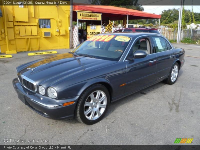 Quartz Metallic / Dove 2004 Jaguar XJ XJ8