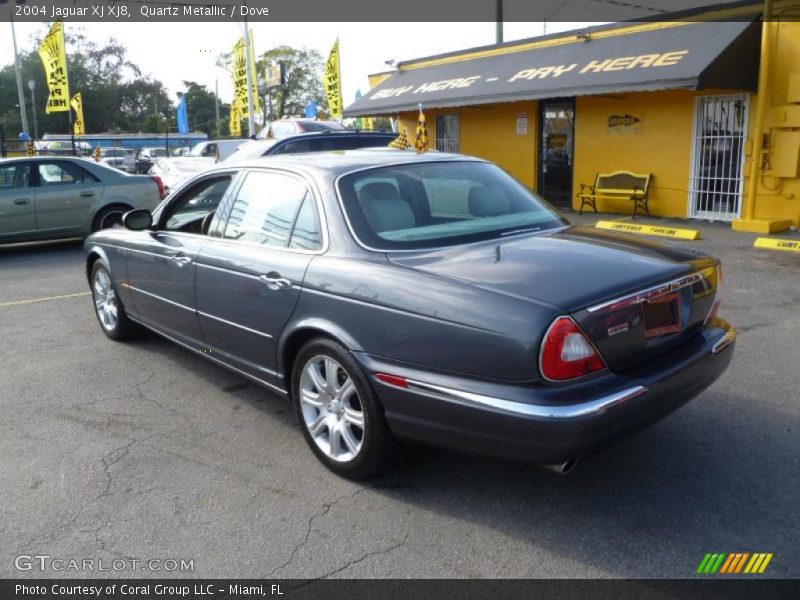 Quartz Metallic / Dove 2004 Jaguar XJ XJ8