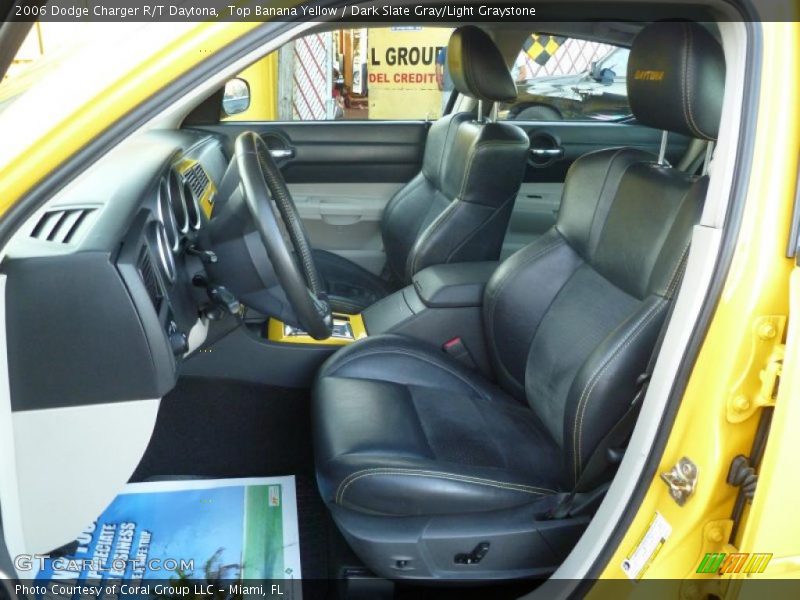  2006 Charger R/T Daytona Dark Slate Gray/Light Graystone Interior