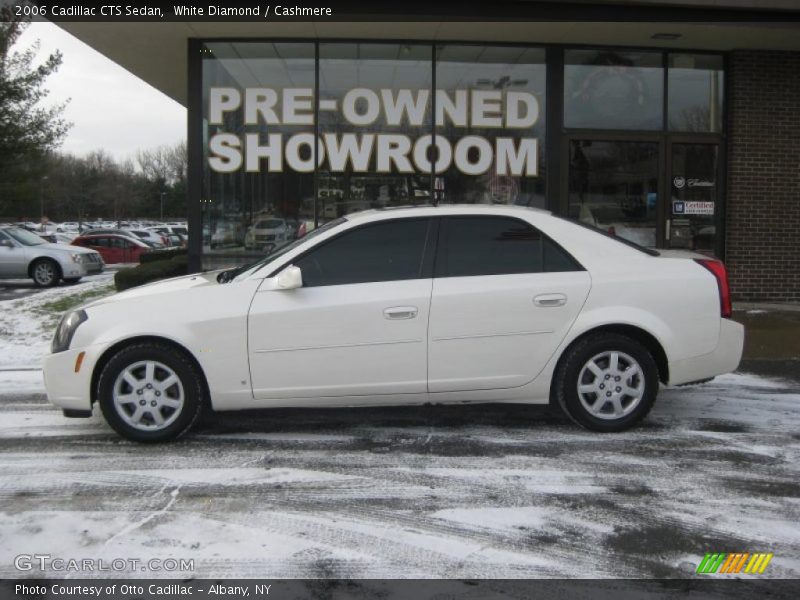 White Diamond / Cashmere 2006 Cadillac CTS Sedan