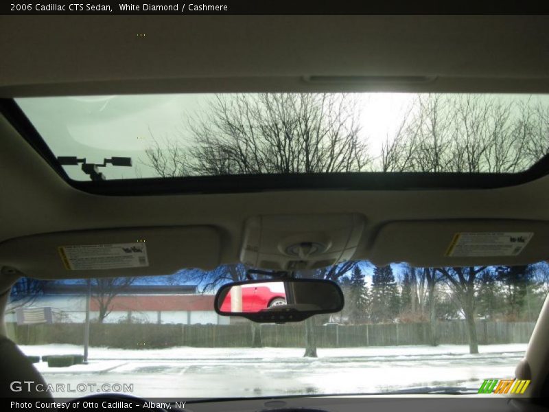 White Diamond / Cashmere 2006 Cadillac CTS Sedan