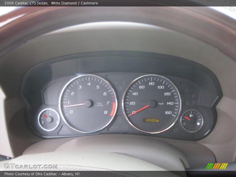 White Diamond / Cashmere 2006 Cadillac CTS Sedan