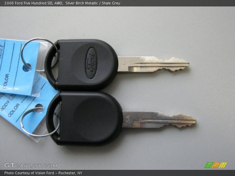 Silver Birch Metallic / Shale Grey 2006 Ford Five Hundred SEL AWD