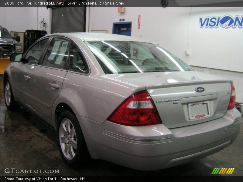 Silver Birch Metallic / Shale Grey 2006 Ford Five Hundred SEL AWD