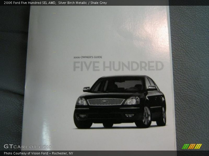 Silver Birch Metallic / Shale Grey 2006 Ford Five Hundred SEL AWD