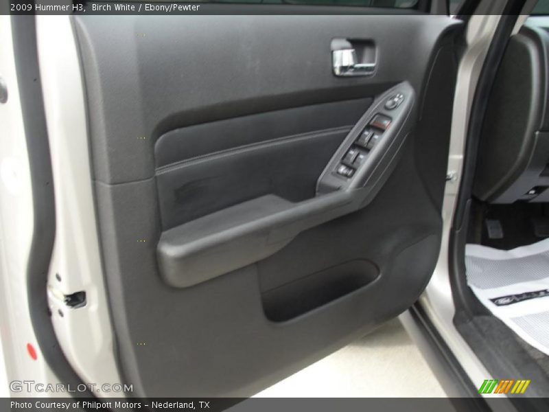Birch White / Ebony/Pewter 2009 Hummer H3