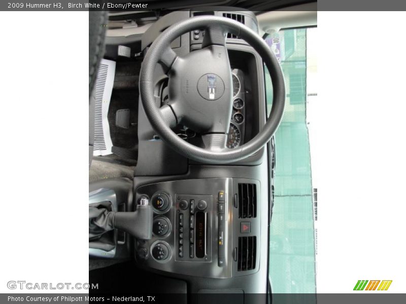 Birch White / Ebony/Pewter 2009 Hummer H3