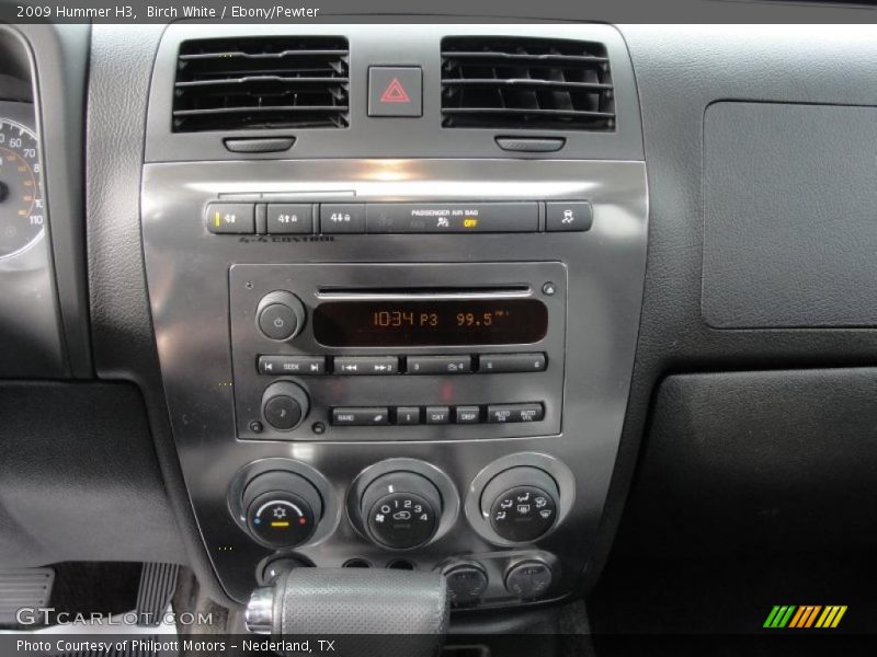 Birch White / Ebony/Pewter 2009 Hummer H3